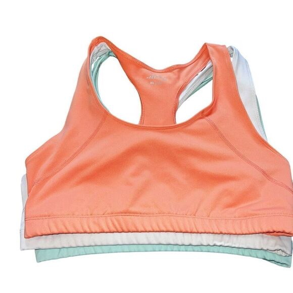 BCG Activewear Sports Bras Fitness Workout Assorted Set of 3 Size XL - Picture 1 of 5